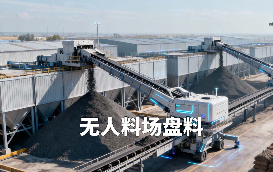 无人料场盘料