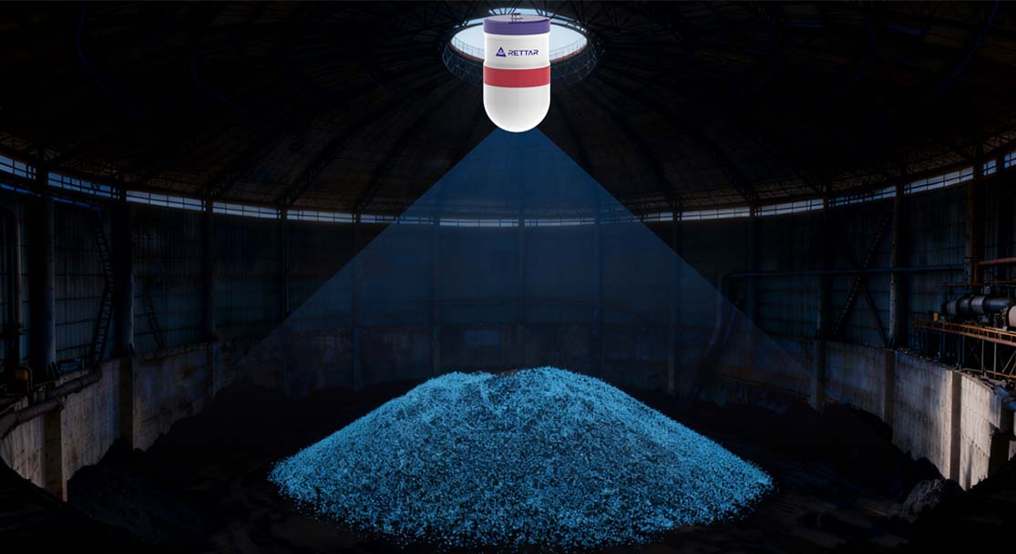 灰渣库料位安全监测